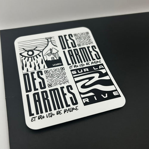 Vinyle LOSO — Des Larmes et Du Vin de Palme — [Black/White Edition] — Sur La Rive - produit en france 