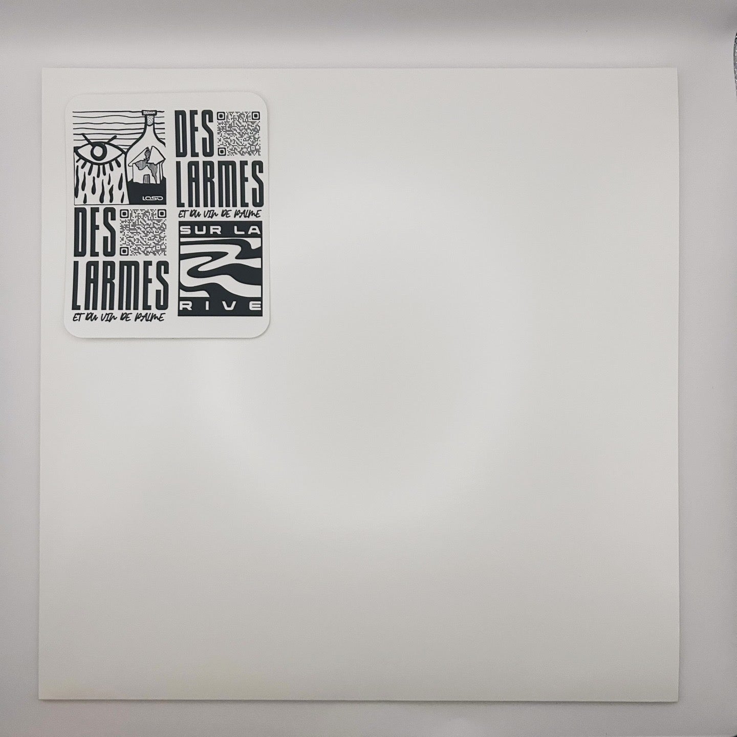 Vinyle LOSO — Des Larmes et Du Vin de Palme — [Black/White Edition] — Sur La Rive - produit en france 