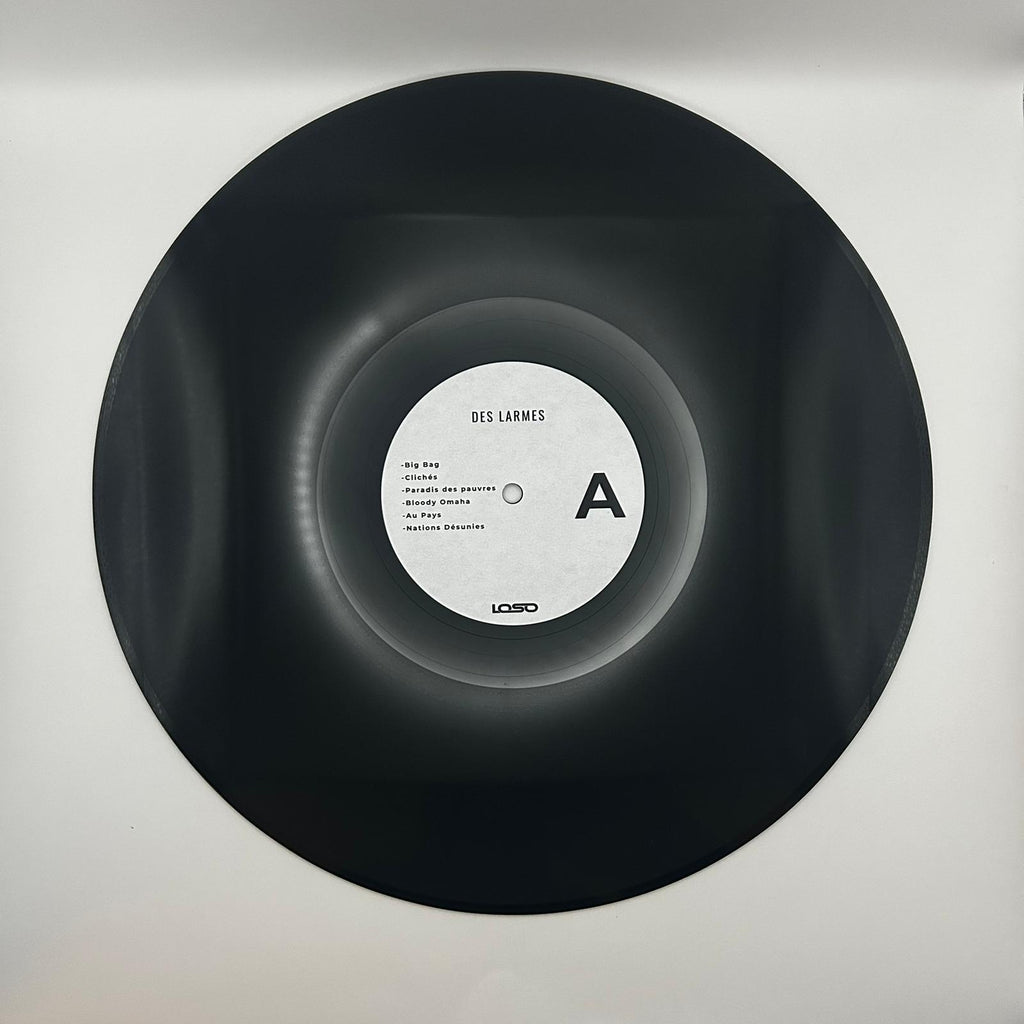 Vinyle LOSO — Des Larmes et Du Vin de Palme — [Black/White Edition] — Sur La Rive - produit en france 