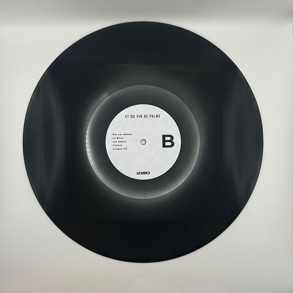 Vinyle LOSO — Des Larmes et Du Vin de Palme — [Black/White Edition] — Sur La Rive - produit en france 