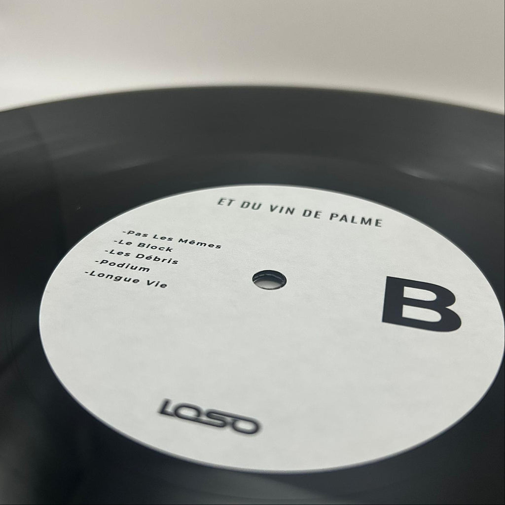 Vinyle LOSO — Des Larmes et Du Vin de Palme — [Black/White Edition] — Sur La Rive - produit en france 